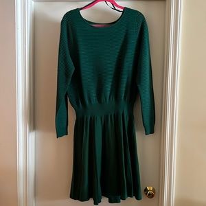 Green Sweater Dress